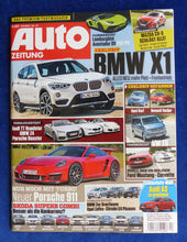 Lade das Bild in den Galerie-Viewer, Auto Zeitung Heft 13/2015 - BMW X1 Audi TT Porsche Boxster 911 VW Bus T6 Ford
