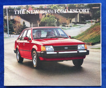 Lade das Bild in den Galerie-Viewer, Ford 1985 Escort - US-Prospekt Brochure 01.1985 USA
