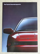 Lade das Bild in den Galerie-Viewer, Toyota Modelle 1989 Corolla Supra Celica MR2 - Prospekt Brochure 02.1989
