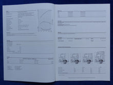 Lade das Bild in den Galerie-Viewer, Mercedes LKW Atego 923 Technische Daten MJ 1998 - Prospekt Brochure 06.1998
