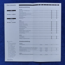 Lade das Bild in den Galerie-Viewer, Honda Civic Limousine - Preisliste MJ 1999 - Prospekt Brochure 01.1999
