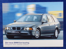 Lade das Bild in den Galerie-Viewer, BMW 5er Touring Typ E39 MJ 1997 - Preview Prospekt Brochure 01.1997
