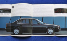 Lade das Bild in den Galerie-Viewer, BMW 524td 5er Turbodiesel E34 MJ 1988 - Prospekt Brochure 1987
