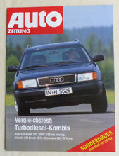 Lade das Bild in den Galerie-Viewer, Audi 100 Avant BMW 525 Mercedes E300 TD - Sonderdruck Auto Zeitung Heft 20/1992
