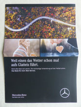 Lade das Bild in den Galerie-Viewer, Mercedes Winterreifen Alufelgen Kompletträder 2019 - Prospekt Brochure 08.2018
