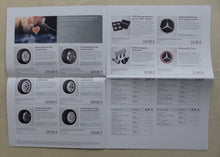 Lade das Bild in den Galerie-Viewer, Mercedes Winterreifen Alufelgen Kompletträder 2019 - Prospekt Brochure 08.2018
