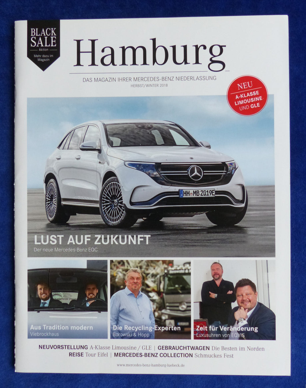 Mercedes-Benz Magazin Herbst Winter 2018 - EQC A-Klasse GLE AMG GT