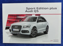 Lade das Bild in den Galerie-Viewer, Audi Q5 Sport Edition plus MJ 2016 - Prospekt Brochure 10.2015
