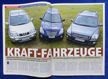 Lade das Bild in den Galerie-Viewer, 4 Wheel Fun Geländewagen Magazin 7/2005 - Nissan Honda Land Rover VW Touareg Kia
