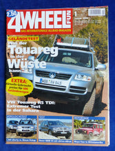 Lade das Bild in den Galerie-Viewer, 4 Wheel Fun Geländewagen Magazin 1/2004 - VW Touareg Mitsubishi Nissan BMW X5
