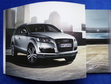 Lade das Bild in den Galerie-Viewer, Audi Q7 FSI TDI quattro MJ 2008 - Prospekt Brochure + Preisliste 03.2008
