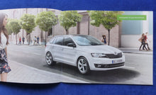 Lade das Bild in den Galerie-Viewer, Skoda Rapid Spaceback MJ 2014 - Prospekt Brochure + Preisliste 09.2013
