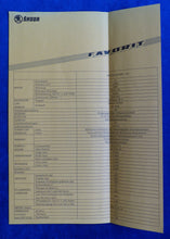 Lade das Bild in den Galerie-Viewer, Skoda Favorit 135 - Prospekt Brochure + Daten &amp; Ausstattungen 90er
