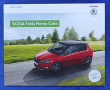 Lade das Bild in den Galerie-Viewer, Skoda Fabia Monte Carlo MJ 2013 - Prospekt Preisliste Brochure 01.2013
