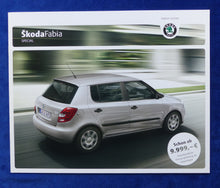 Lade das Bild in den Galerie-Viewer, Skoda Fabia Special MJ 2011 - Prospekt Preisliste Brochure 09.2010
