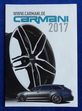Lade das Bild in den Galerie-Viewer, Carmani Felgen 2017 Wheels Alufelgen Tuning Mercedes Seat Opel - Prospekt 2017
