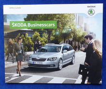 Lade das Bild in den Galerie-Viewer, Skoda Businesscars Superb Octavia Yeti Rapid MJ 2014 - Prospekt Brochure 08.2013
