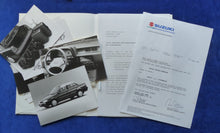 Lade das Bild in den Galerie-Viewer, Suzuki Swift Stufenheck MJ 1990 - Pressemappe press-kit IAA Frankfurt 09.1989
