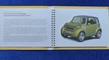 Lade das Bild in den Galerie-Viewer, Smart fortwo Crosstown Showcar - Pressemappe press-kit IAA 2005 englisch

