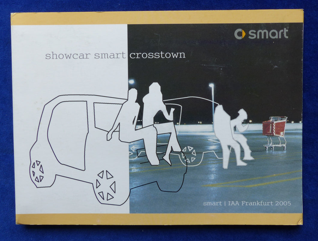 Smart fortwo Crosstown Showcar - Pressemappe press-kit IAA Frankfurt 2005