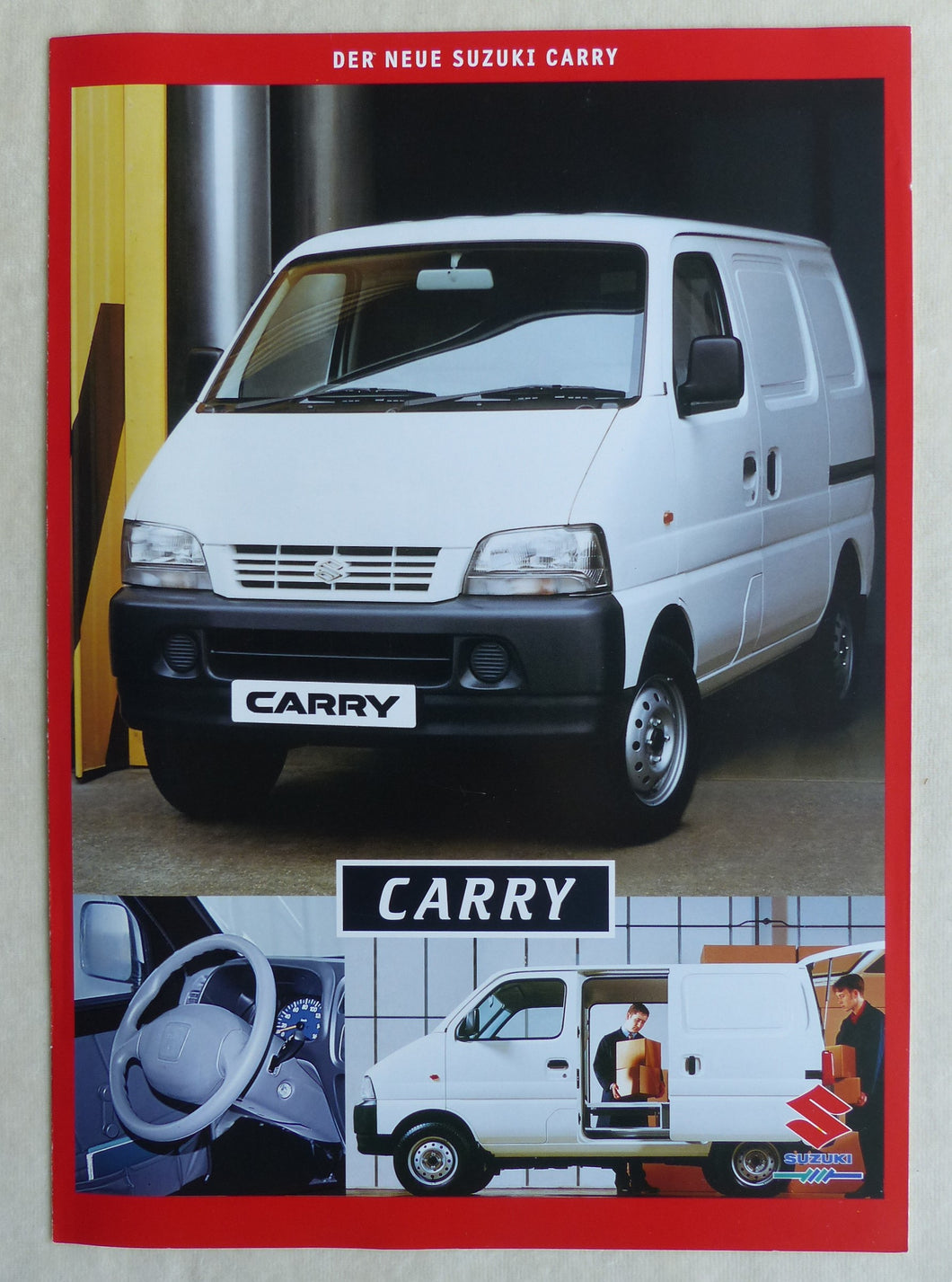 Suzuki Carry Transporter MJ 2001 - Prospekt Brochure 05.2000