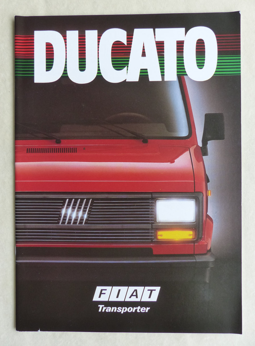 Fiat Ducato Transporter Kastenwagen Kombi MJ 1988 - Prospekt Brochure 09.1987