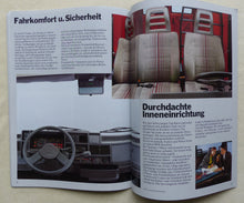 Lade das Bild in den Galerie-Viewer, Fiat Ducato Transporter Kastenwagen Kombi MJ 1988 - Prospekt Brochure 09.1987
