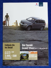 Lade das Bild in den Galerie-Viewer, Suzuki Grand Vitara Limited Sondermodell MJ 2008 - Prospekt Brochure 09.2007
