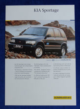 Lade das Bild in den Galerie-Viewer, Karmann Kia Sportage - Prospekt Brochure 1996
