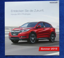 Lade das Bild in den Galerie-Viewer, Honda HR-V Prototype MJ 2015 - Prospekt Brochure 12.2014
