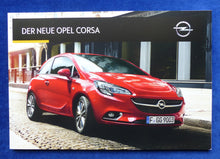 Lade das Bild in den Galerie-Viewer, Opel Corsa MJ 2015 - Prospekt Brochure 11.2014
