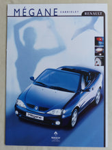 Lade das Bild in den Galerie-Viewer, Renault Megane Cabrio MJ 1999 - Prospekt Brochure 03.1999
