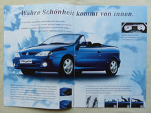 Lade das Bild in den Galerie-Viewer, Renault Megane Cabrio MJ 1999 - Prospekt Brochure 03.1999
