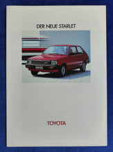 Lade das Bild in den Galerie-Viewer, Toyota Starlet Limousine Combi - Prospekt Brochure 1982

