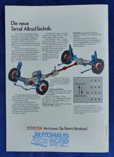 Lade das Bild in den Galerie-Viewer, Toyota Tercel Allrad MJ 1983 - Prospekt Brochure 10.1982
