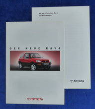 Lade das Bild in den Galerie-Viewer, Toyota RAV4 MJ 1995 - Prospekt Brochure + Daten &amp; Ausstattungen 06.1994
