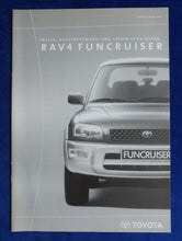 Lade das Bild in den Galerie-Viewer, Toyota RAV4 Funcruiser - Preisliste MJ 2000 - Prospekt Brochure 01.2000
