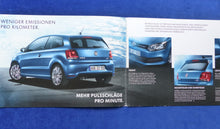 Lade das Bild in den Galerie-Viewer, VW Polo BlueGT MJ 2013 - Prospekt Brochure 10.2012
