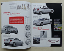 Lade das Bild in den Galerie-Viewer, Toyota Sportzubehör Celica MR2 Yaris Corolla Avensis - Prospekt Brochure 04.2004
