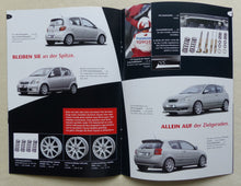 Lade das Bild in den Galerie-Viewer, Toyota Sportzubehör Celica MR2 Yaris Corolla Avensis - Prospekt Brochure 04.2004

