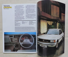 Lade das Bild in den Galerie-Viewer, Toyota 1982 Car Range Motor Show Edition - UK-Prospekt Konvolut England englisch
