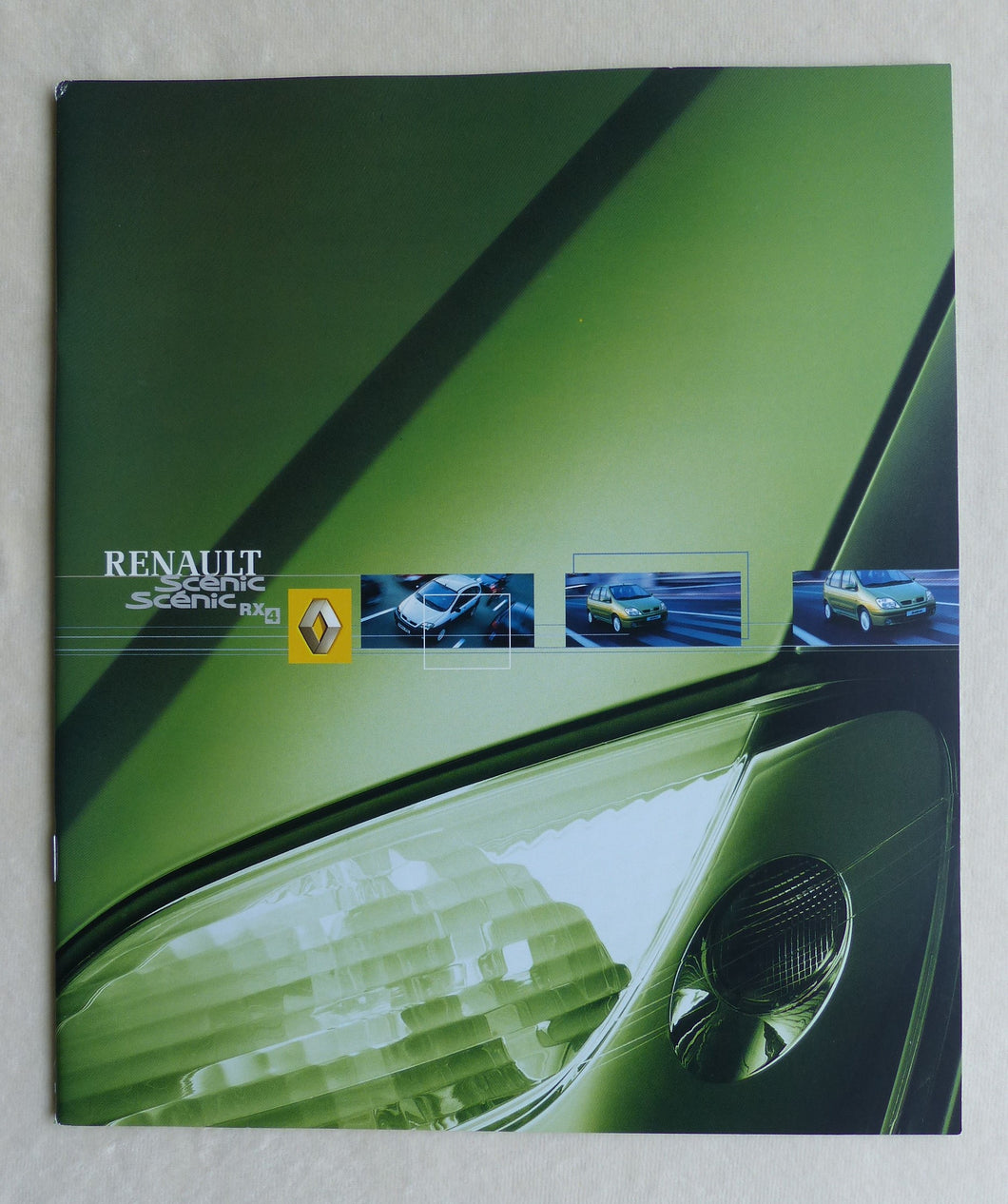 Renault Scenic RX4 MJ 2002 - Prospekt Brochure 02.2002
