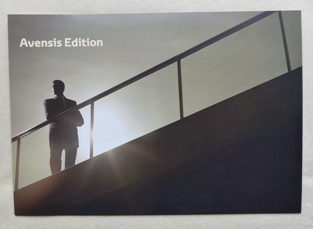 Toyota Avensis Edition MJ 2011 - Prospekt Preisliste Brochure 05.2010