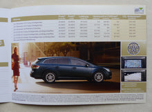 Lade das Bild in den Galerie-Viewer, Toyota Avensis Edition MJ 2011 - Prospekt Preisliste Brochure 05.2010
