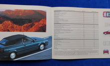 Lade das Bild in den Galerie-Viewer, Renault 19 Cabrio MJ 1993 - Prospekt Brochure 08.1992
