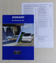 Lade das Bild in den Galerie-Viewer, Schwabenmobil Dorado Van Mercedes Vito - Prospekt Brochure + Preisliste 1996
