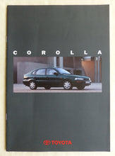 Lade das Bild in den Galerie-Viewer, Toyota Corolla Liftback Limousine Combi MJ 1993 - Prospekt Brochure 08.1992
