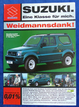 Lade das Bild in den Galerie-Viewer, Suzuki Jimny Ranger Sondermodell MJ 2004 - Prospekt Brochure 09.2003
