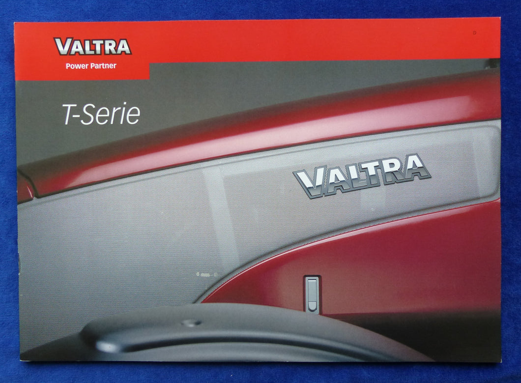 Valtra Traktoren T-Serie T 190 Sigma MJ 2003 - Prospekt Brochure 11.2002