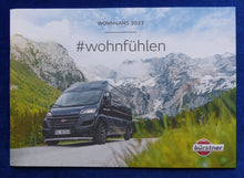 Lade das Bild in den Galerie-Viewer, Bürstner Wohnvans 2023 Campeo Lineo Eliseo Wohnmobil - Prospekt Brochure 08.2022
